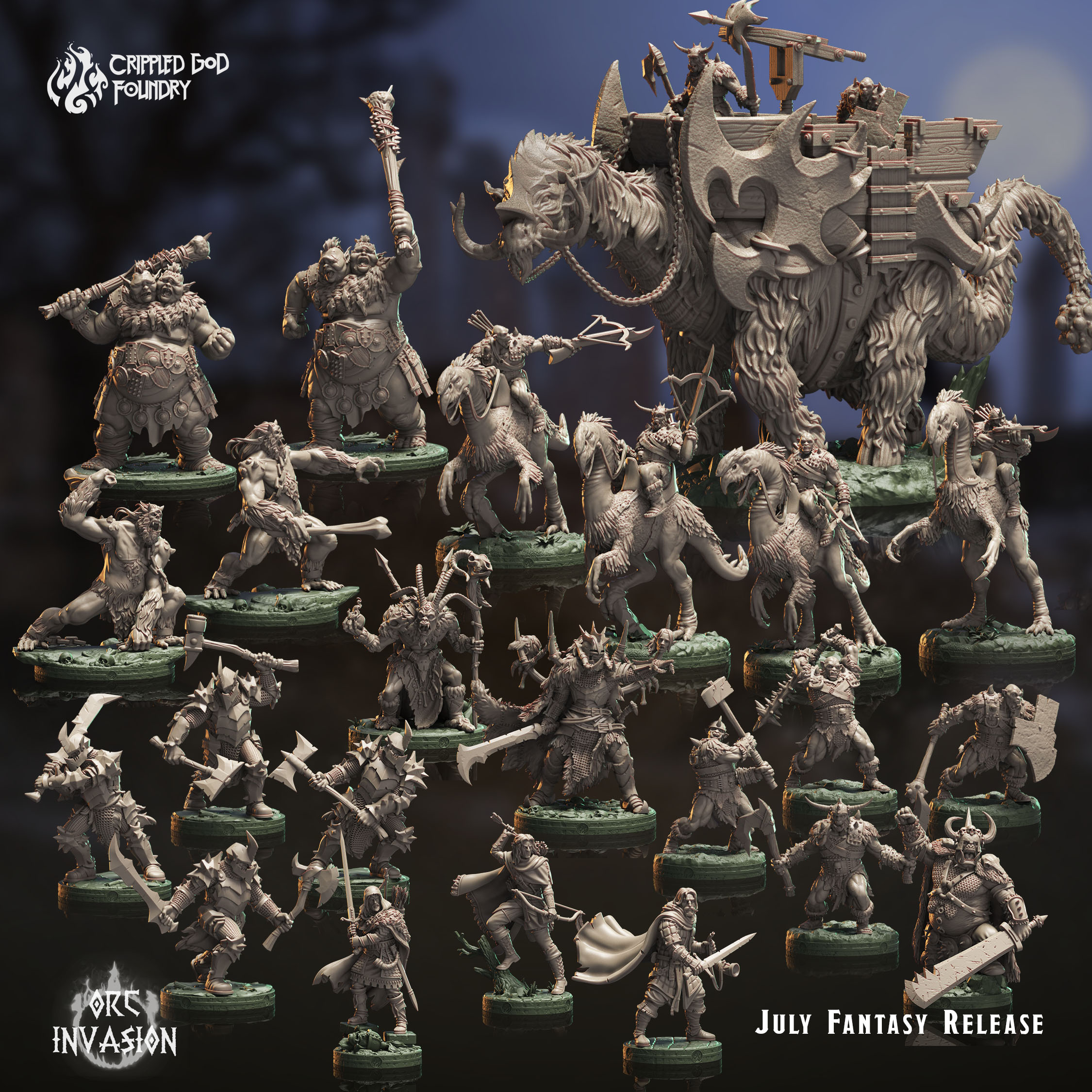 Orc Invasion ~ July '24 Fantasy Bundle